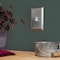 Amerelle Wall Plate, Number of Gangs: 3 Steel, Steel, Brushed Nickel Finish, Gray 163TTTBN - alternate 3